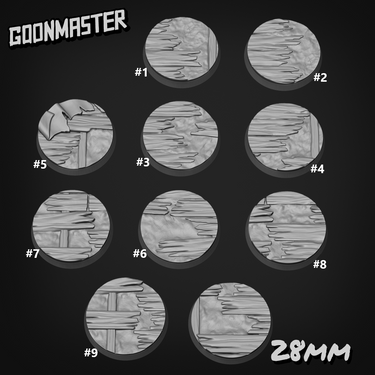 Old Wood Plank Floor Bases